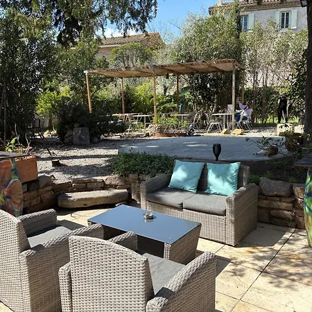 O'mazette Romantique Vue Jardin Avec Piscine Découverte De L'aude 3* Fabrezan